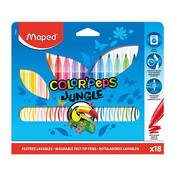 Flomastri Maped Colorpeps Jungle, 18 kosov
