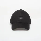 Čepica Calvin Klein Monologo Woven Patch Bb Cap Black Universal