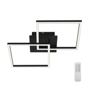 Briloner 3210-015 - LED prigušiva plafonska svetiljka FRAME 2xLED/11W/230V crna