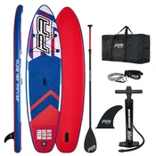 Pure Air FREEDOM 11’ SUP daska - 335 cm - 84 cm - 15 cm - Drop Stitch Light - Jednoslojna (Single Layer) - 150 kg - 8.8 kg - 15 psi - Razlicite vodene uvjete - All Around - Slide-in peraja