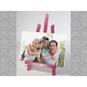 Fotografija na platnu na namiznem stojalu | Pink
