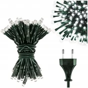 shumee Lučke za božično drevo, hladno bela, 5 m, 100 LED