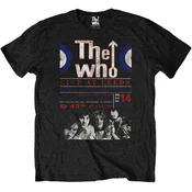 The Who Majica Live At Leeds 70 Unisex Black L