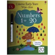 Early Years Wipe-Clean Numbers 1 To 20
