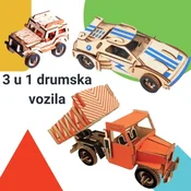 Carolijashop 3 u 1 slagalice drumska vozila ( 7743)