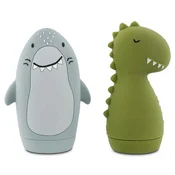 trixie® set 2 igračk za kopanje mr. shark/mr. dino