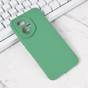 Torbica Silikon Pro Camera za Honor 400 zelena