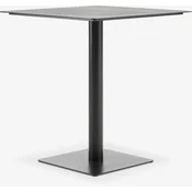 Linnea Bistro sto, 65x65 cm, crni