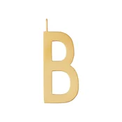 Pozlačeni srebrni obesek Design Letters