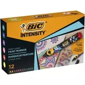 shumee BIC Intensity Classic Paint akrilni marker, mešanica 12 kosov