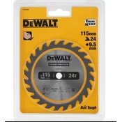 DeWalt DT20420 list kružne testere za drvo za akumulatorske testere, 115mm, 24T ( DT20420 )