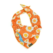 13TH DOG Marama za psa Egg Smash Bandana S crvena