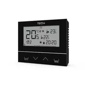 TECH-REGULATORJI WG.11.0426 Krmilnik prostora ST-292 v2 TECH Brezžični krmilnik črn