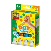Pikčasti flomastri XXL - 4 barve