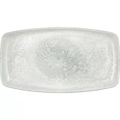 Plitev krožnik za hamburger Bauscher Smart, dolžina 36,2 cm, dekor Salt (6 kos)