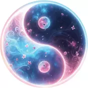 Art puzzle - Puzzle Okrogla sestavljanka Ying Yang - 570 kosov