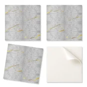 shumee Dekorativne ploščice za hitro preobrazbo stene z elegantnim marmornim vzorcem 9x30x30 cm
