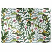Decormat Podloga za pisarniški stol Tropical flora 120x90 cm 15 cm
