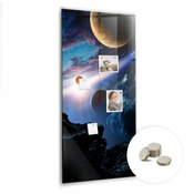tulup.si Magnetna steklena tabla Vesoljska galaksija 60x120 cm