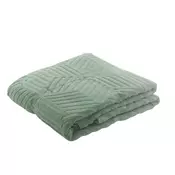 Dekordom frotir prekrivac cube 145x200 - dark green - 26 ( 025723 )