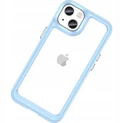 HURTEL Ovitek Outer Space za iPhone 14 Plus, trdi ovitek z gel okvirjem, moder