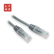 LYNX UTP povezovalni kabel Cat5e, PVC, CCA, 5 m, siv