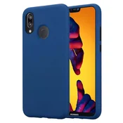 Cadorabo CADORABO Ohišje, združljiv s Huawei v temno modri - hibridni zaščitni pokrov s silikonom TPU v notranjosti in 2 -delno plastiko zunaj, (20564126)