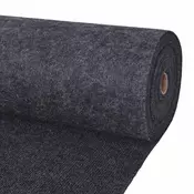 Vidaxl Preproga Antracit 1,2 x 20 m Poliester