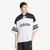 Dres adidas Adicolor Oversized American Football Jersey White/ Black S