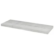 SAPHO AVICE viseča polica 120x39 cm iz DTD/HPL laminata, dekor Dub Starobílý