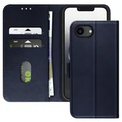 AVIZAR Chesterfield preklopna torbica za iPhone 17e s stojalom, Nočno modra, (5000275445)