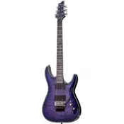 Schecter Hellraiser C-1 FR Trans Purple Burst elektricna gitara # 3005