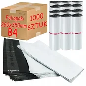 Polietilenski poštni lističi Courier beli B4 260x350mm - 1000 kosov.