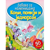 Zabava sa nalepnicama - Konji/ poniji i jednorozi