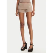 Juicy Couture Športne kratke hlače Roll Down JCWHS126307 Bež Slim Fit