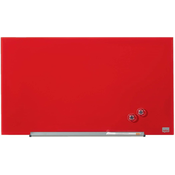 Tabla steklena nobo diamond 67,7x38,1cm NOBO TABLE - RDEČA