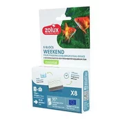 Krmilni blok WEEKEND za akvarijske ribe 8x7,5g Zolux