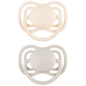 Silikonske dude varalice Canpol - Nude, za djevojcice, 0-6 m, 2 komada
