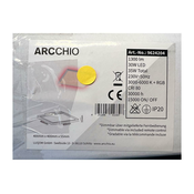 Arcchio - LED RGBW Zatemnitvena stropna svetilka BRENDA LED/30W/230V + Daljinski upravljalnik