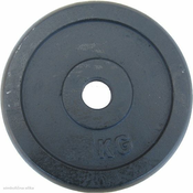Fitmotiv Disk uteg od lijevanog celika, 2,5 kg (UTG02)