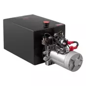 VEVOR Hidravlična enota dvojnodelna 600x250x245 mm 20 L kovinska DC 12V