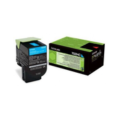 Toner Lexmark 70C2HC0 modra, original -