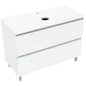 Kupaonski element stojeci Concepto+ Trend S 101, bijeli, s topom A, s 2 ladice