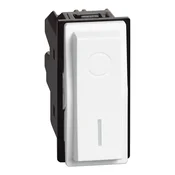 DVOPOLNO STIKALO LOW, 16A/250V, BELO KW4002