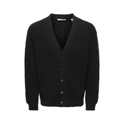 Only & Sons Pletena jopa ONSROME črna