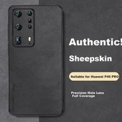 Shangsu Maska za mobilni telefon Huawei P40 Pro+, Crna