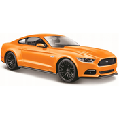 Maisto - 2015 Ford Mustang GT, oranžový, 1:24