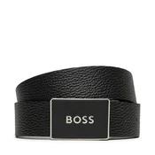 Moški pas Boss Icon 50529690 Črna