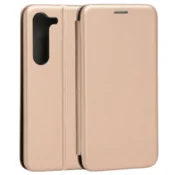 1 to 3 Ovitek Magnetni Ovitek Beline Book Za Samsung S23 S23 Plus Zaščita Zlata