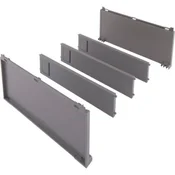 Komplet za steklenice AMBIA-LINE BLUM, Š: 200 mm, umetna masa, orion siva mat